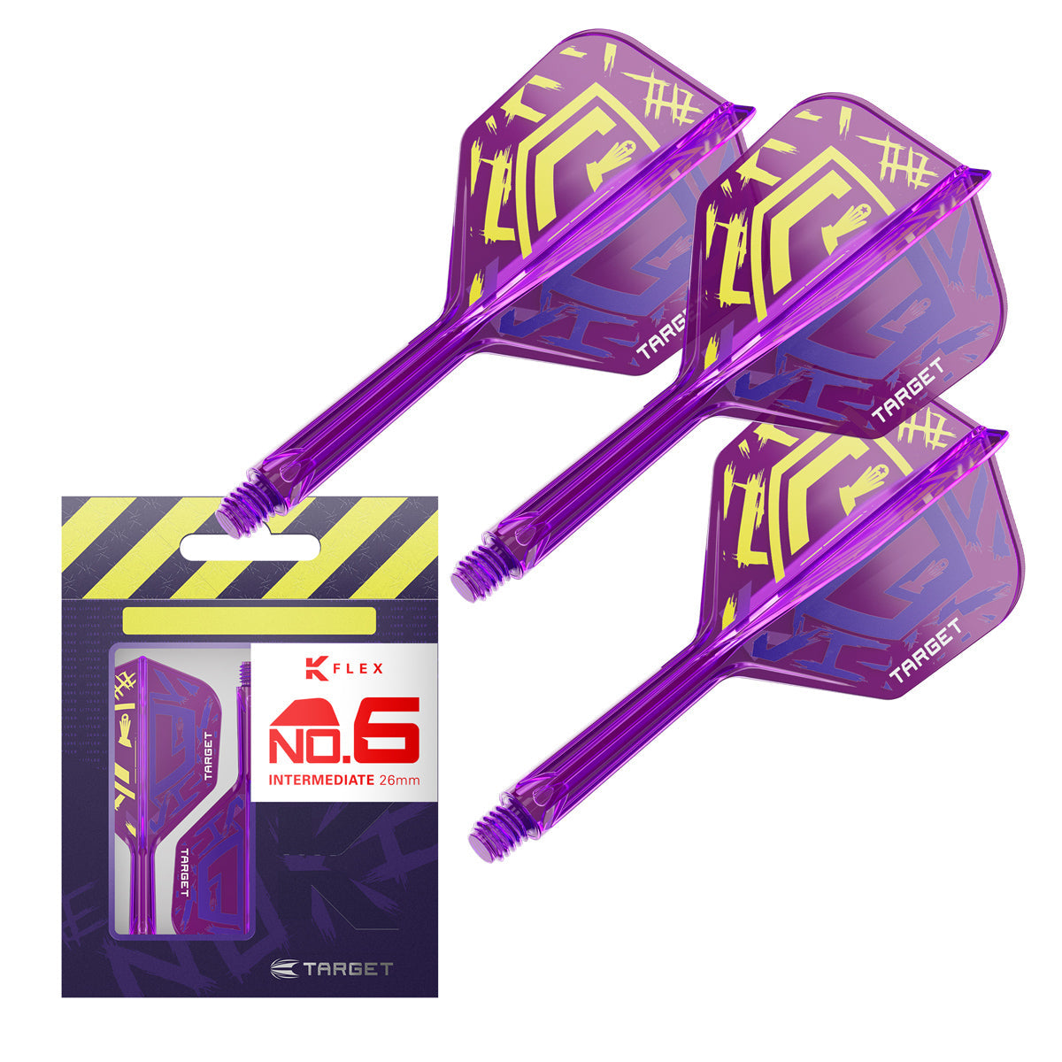 Luke Littler World Champion K-Flex One Piece Dart Flights by Target