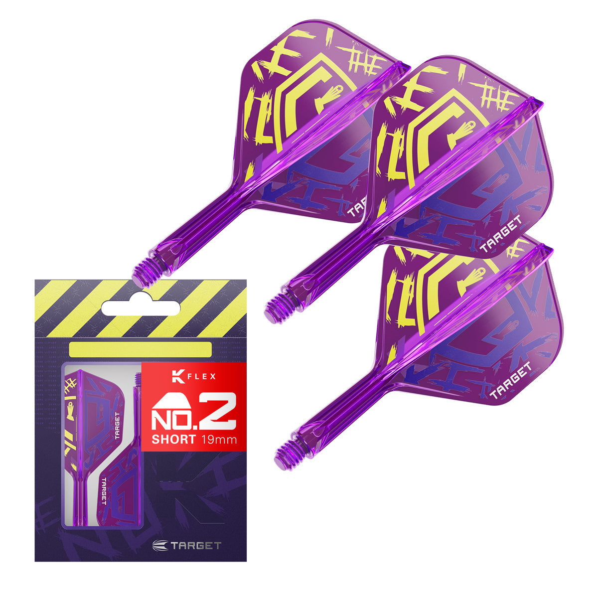 Luke Littler World Champion K-Flex One Piece Dart Flights by Target