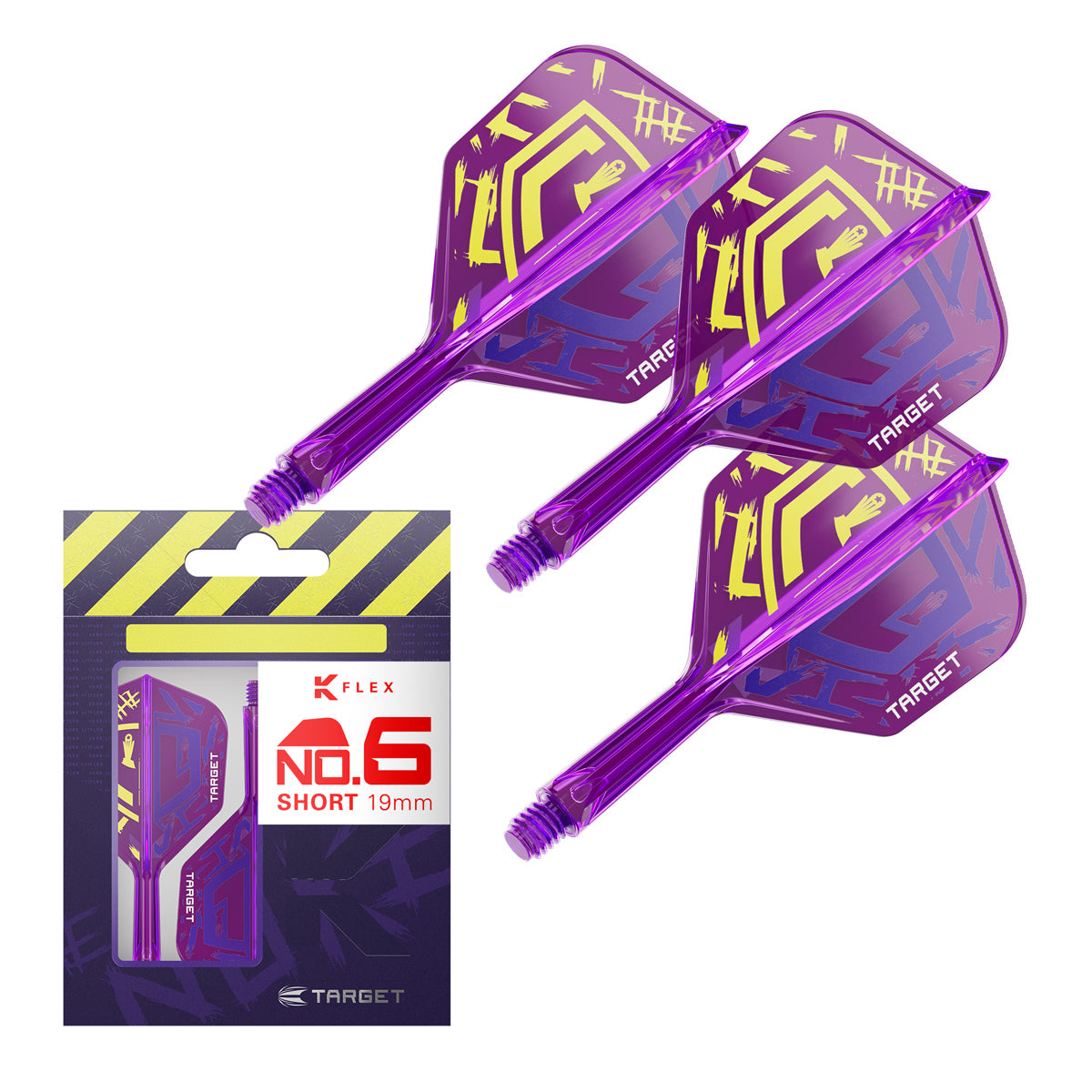 Luke Littler World Champion K-Flex One Piece Dart Flights by Target