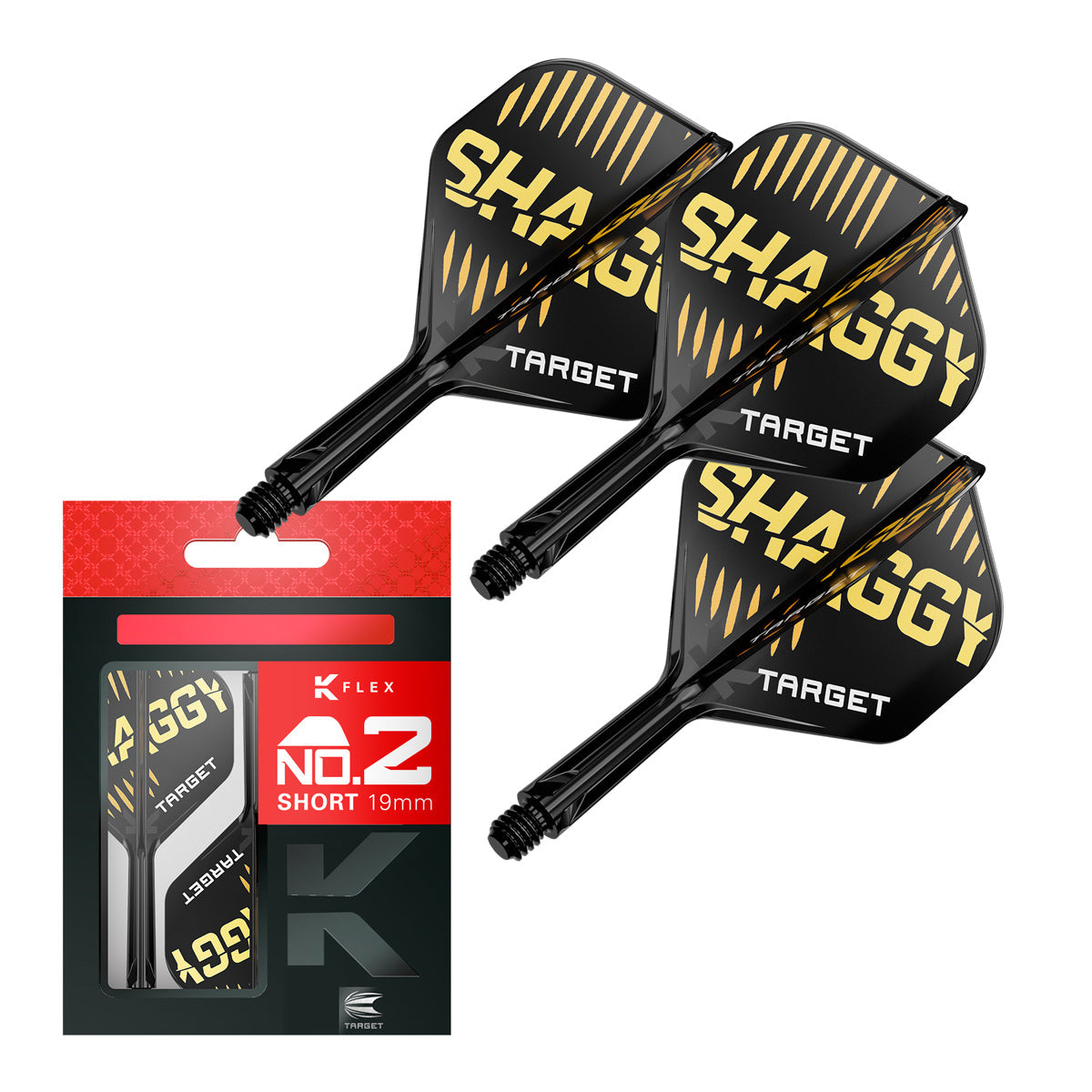 Scott Williams No2 K-Flex One Piece Dart Flights by Target