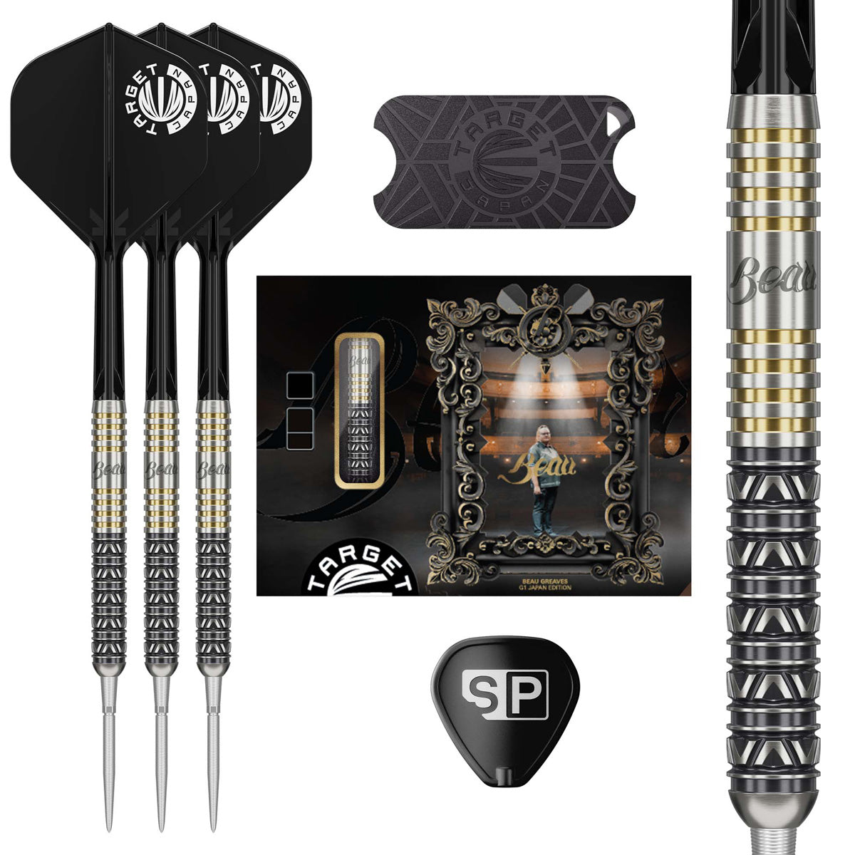 Target Japan Beau Greaves Japan Edition 90% Tungsten SP Steel Tip Darts