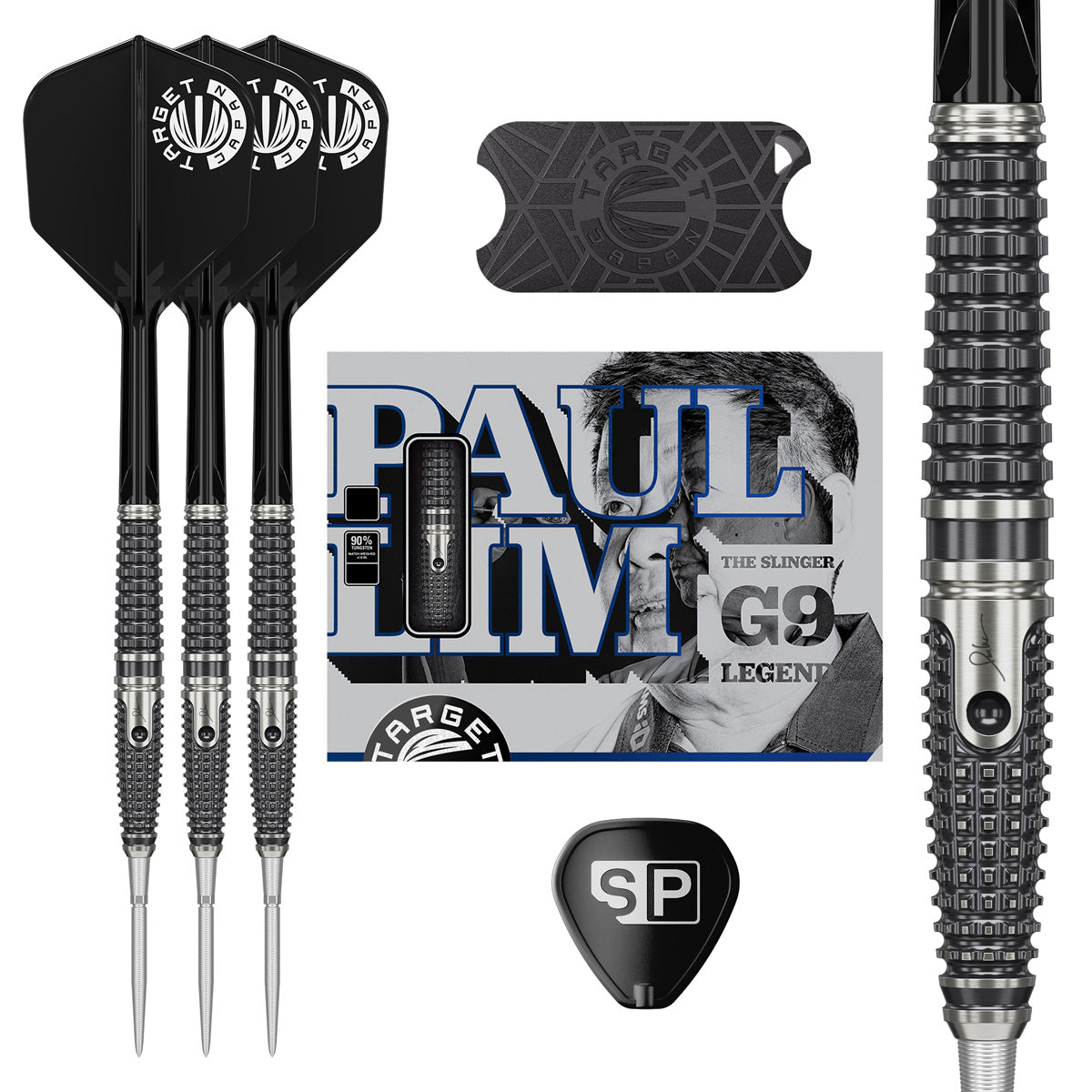 Target Japan Paul Lim The Legend Gen 9 90% Tungsten SP Steel Tip Darts