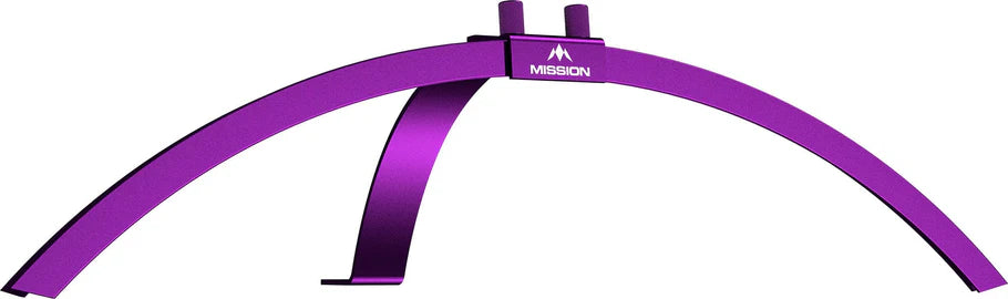 Mission Torus 100 Dartboard Lighting, Folding Portable Travel Light, Purple