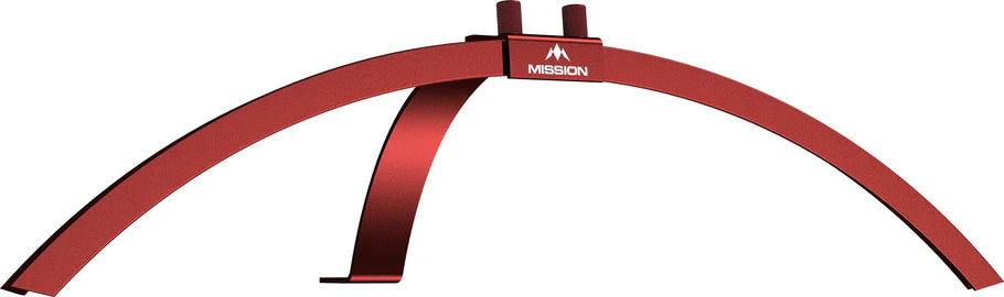 Mission Torus 100 Dartboard Lighting, Folding Portable Travel Light, Red