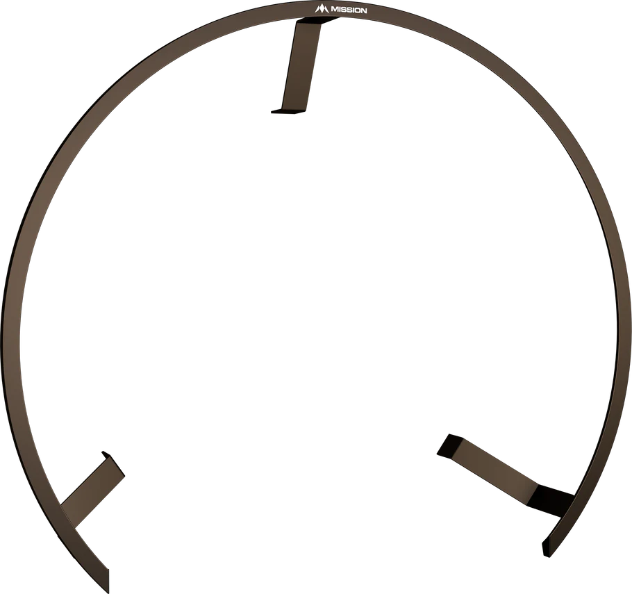 Mission Torus 270 Dartboard Lighting, Bright Light, Bronze Ring