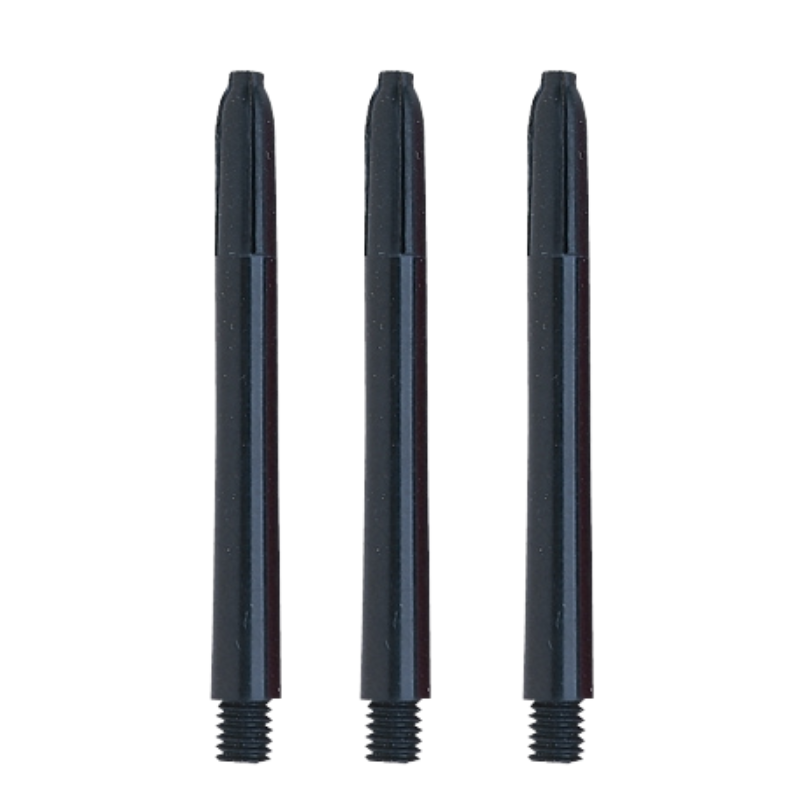 Nylon Dart Shafts, Black, Medium Length