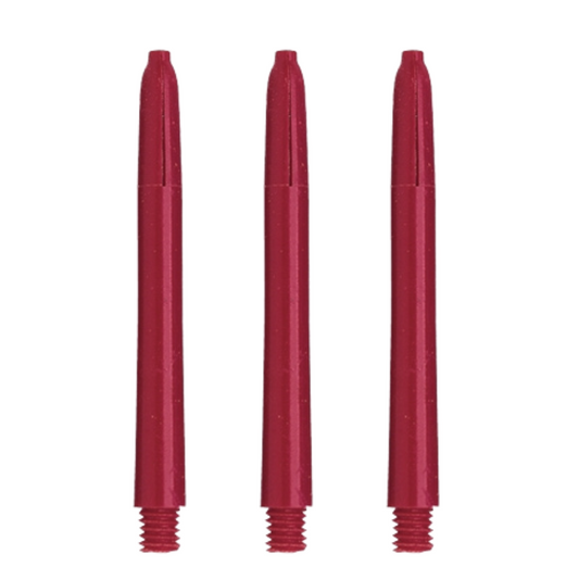 Nylon Dart Shafts, Red, Extra Short Length