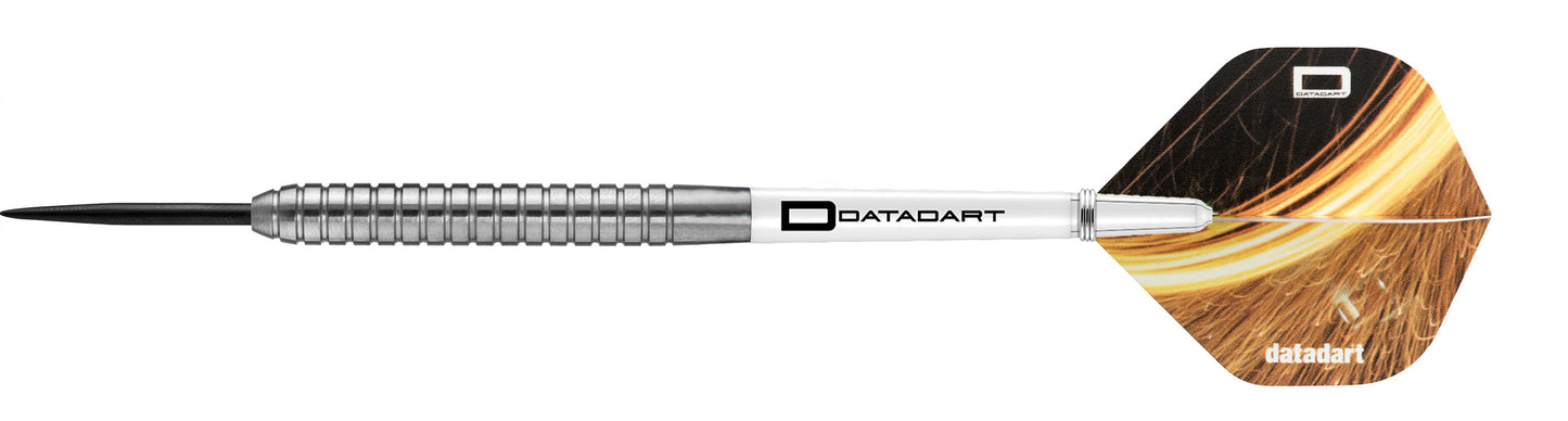 Datadart Omega 24 Gram Steel Tip Darts, 80% Tungsten