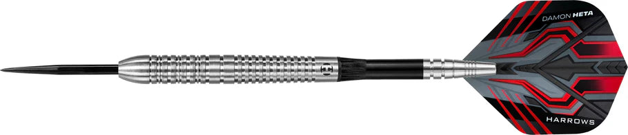 Harrows Damon Heta The Heat Natural Steel Tip Darts, 90% Tungsten