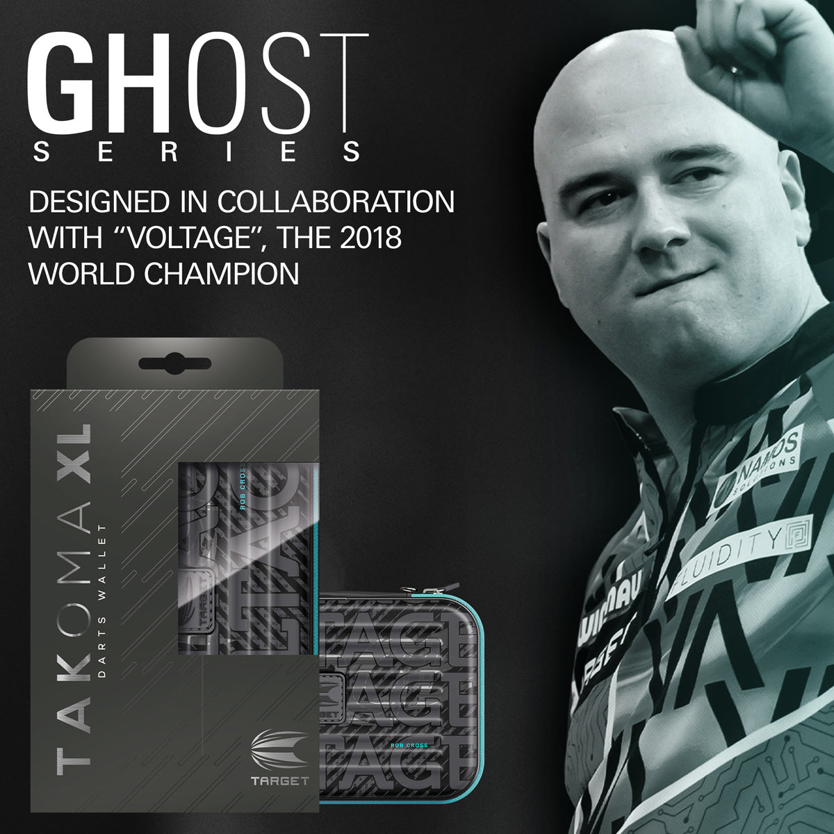 Target Rob Cross Takoma Ghost XL Dart Case