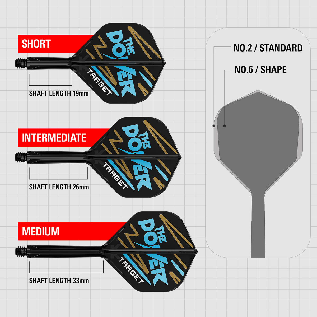 Phil Taylor No2 K-Flex One Piece Dart Flights by Target