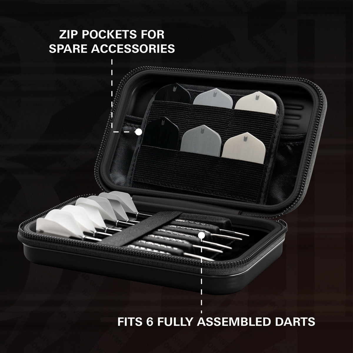 Target Raymond van Barneveld Takoma Ghost XL Dart Case