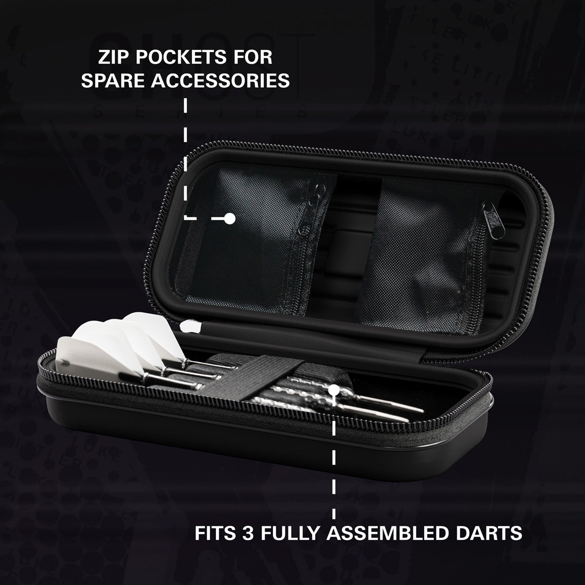 Target Luke Littler Takoma Ghost Dart Case