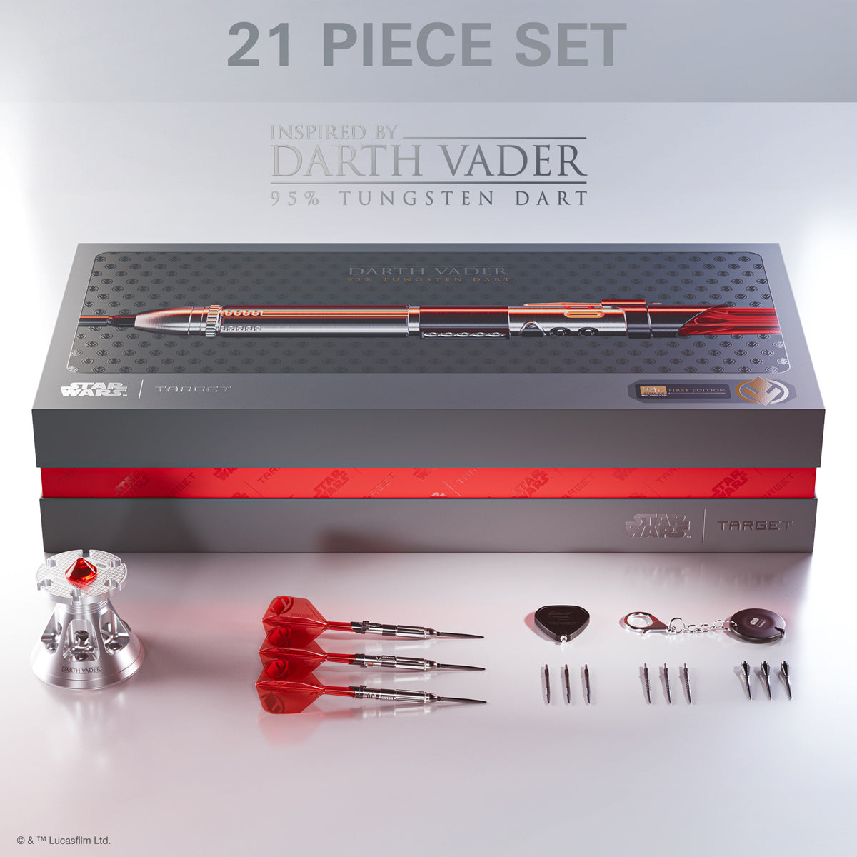 STAR WARS™ | TARGET Darth Vader "Sith Lord" Lightsaber First Edition 95% Tungsten Steel Tip Darts
