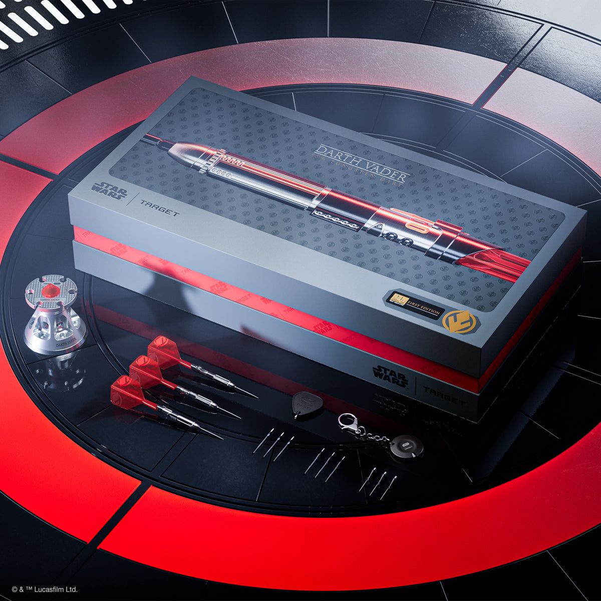 STAR WARS™ | TARGET Darth Vader "Sith Lord" Lightsaber First Edition 95% Tungsten Steel Tip Darts