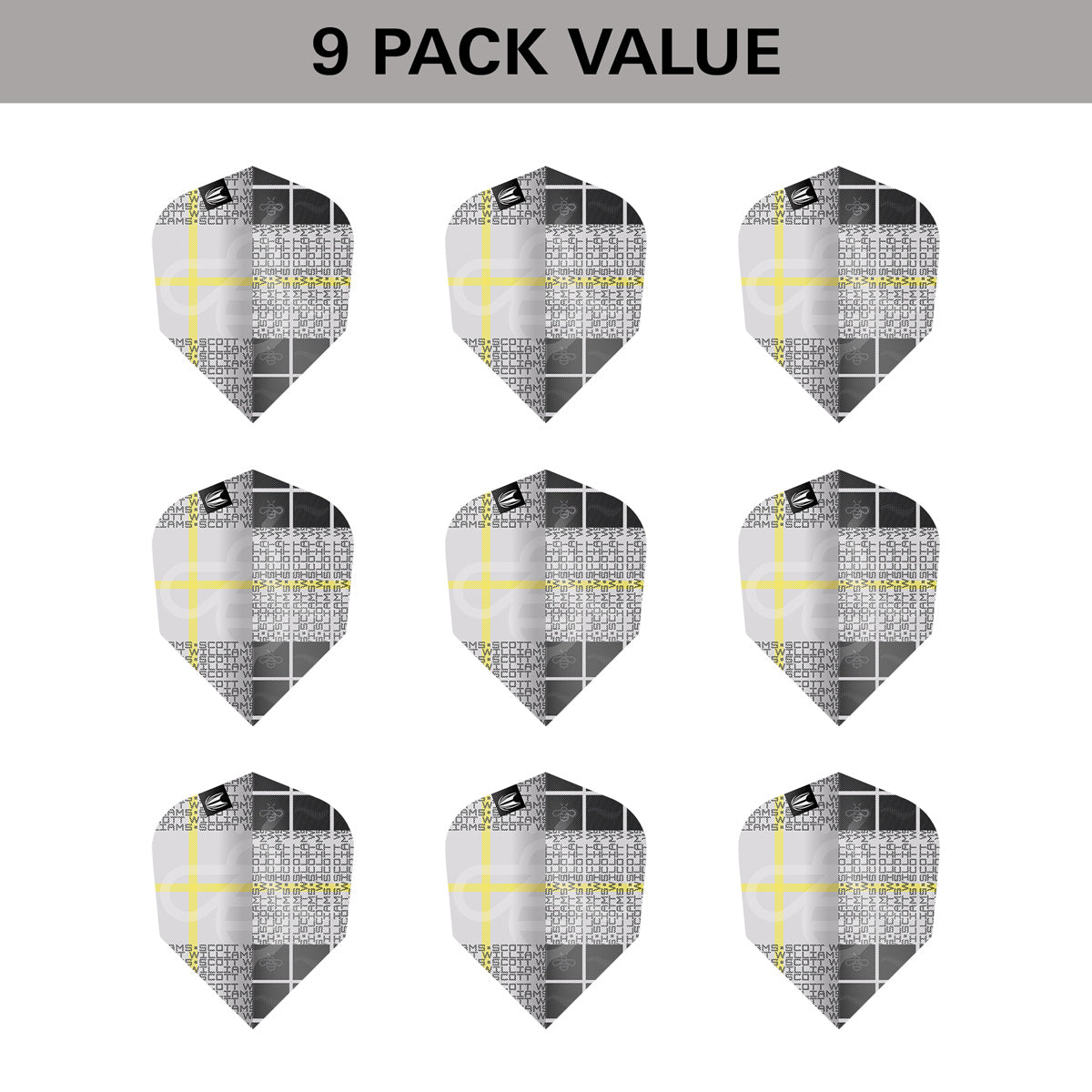 Scott Williams G2 Pro Ultra No2 Dart Flights (3 Sets) by Target