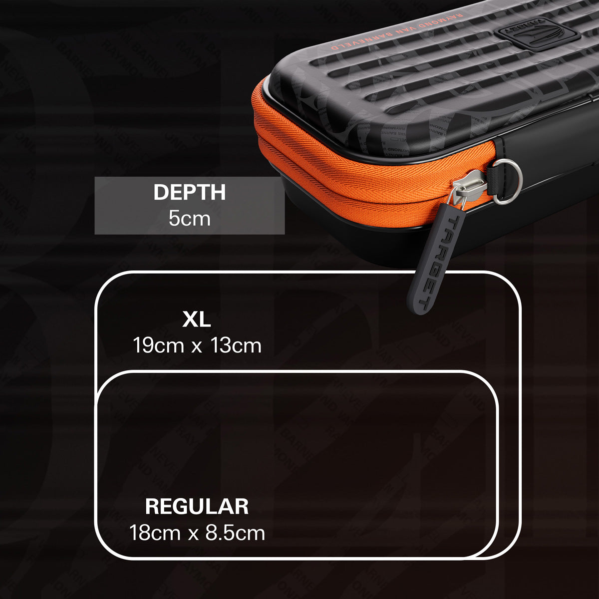 Target Raymond van Barneveld Takoma Ghost Dart Case