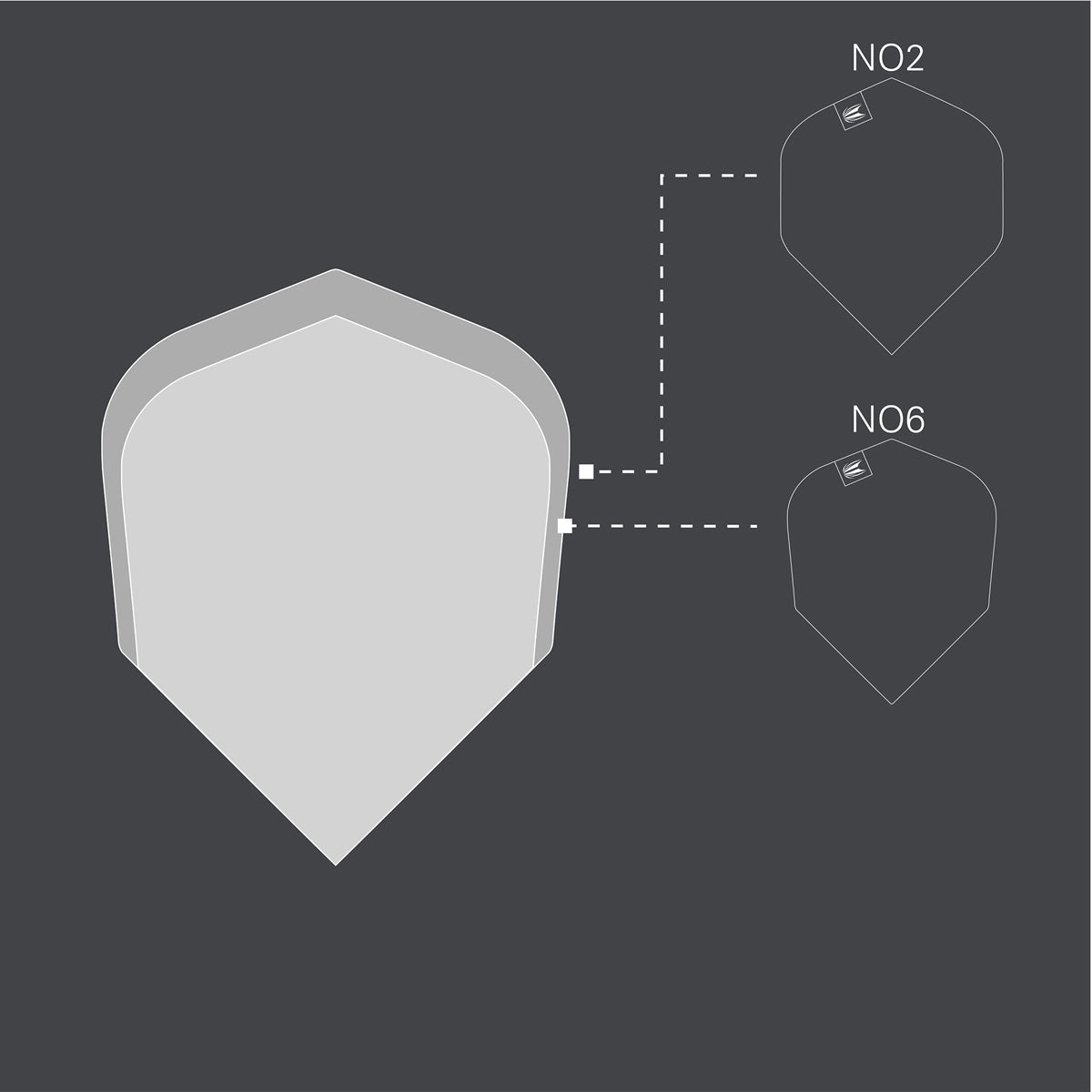 Scott Williams G2 Pro Ultra No2 Dart Flights (3 Sets) by Target