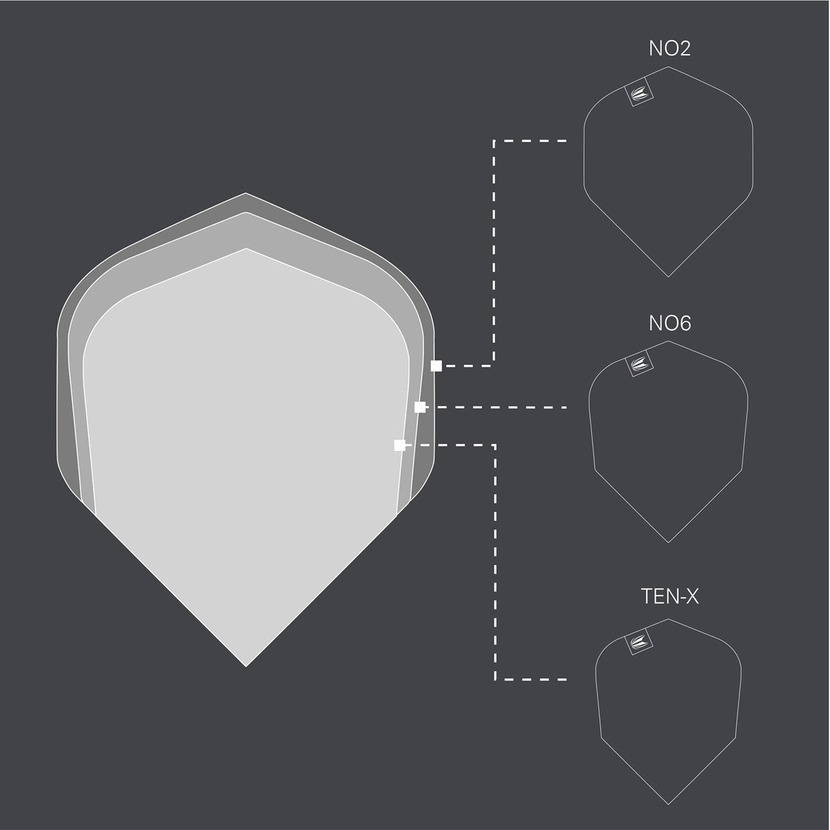 Josh Rock G1 Pro Ultra Dart Flight x 3 Sets by Target