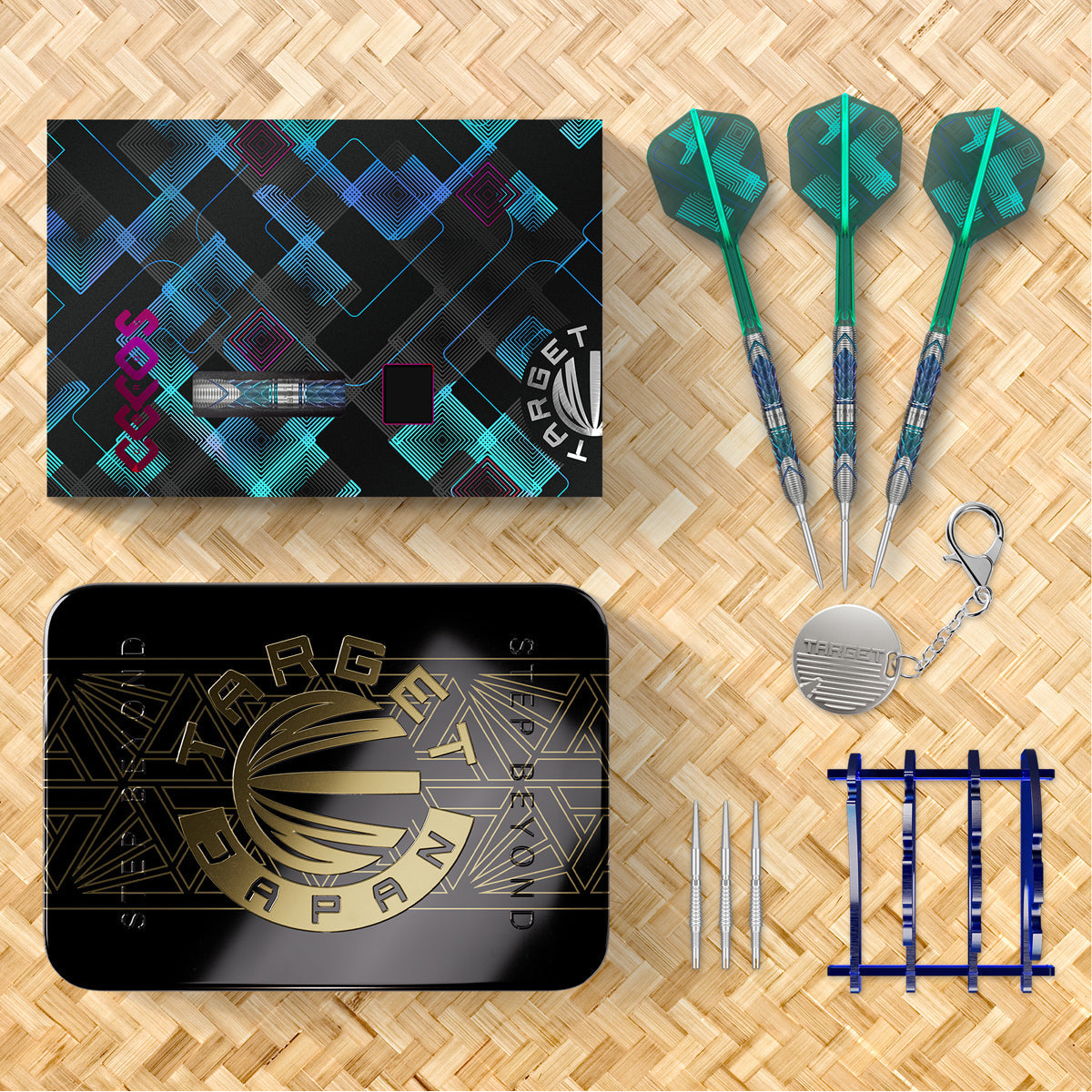 Target Japan Kaze Series Ceros 03 90% Tungsten SP Steel Tip Darts