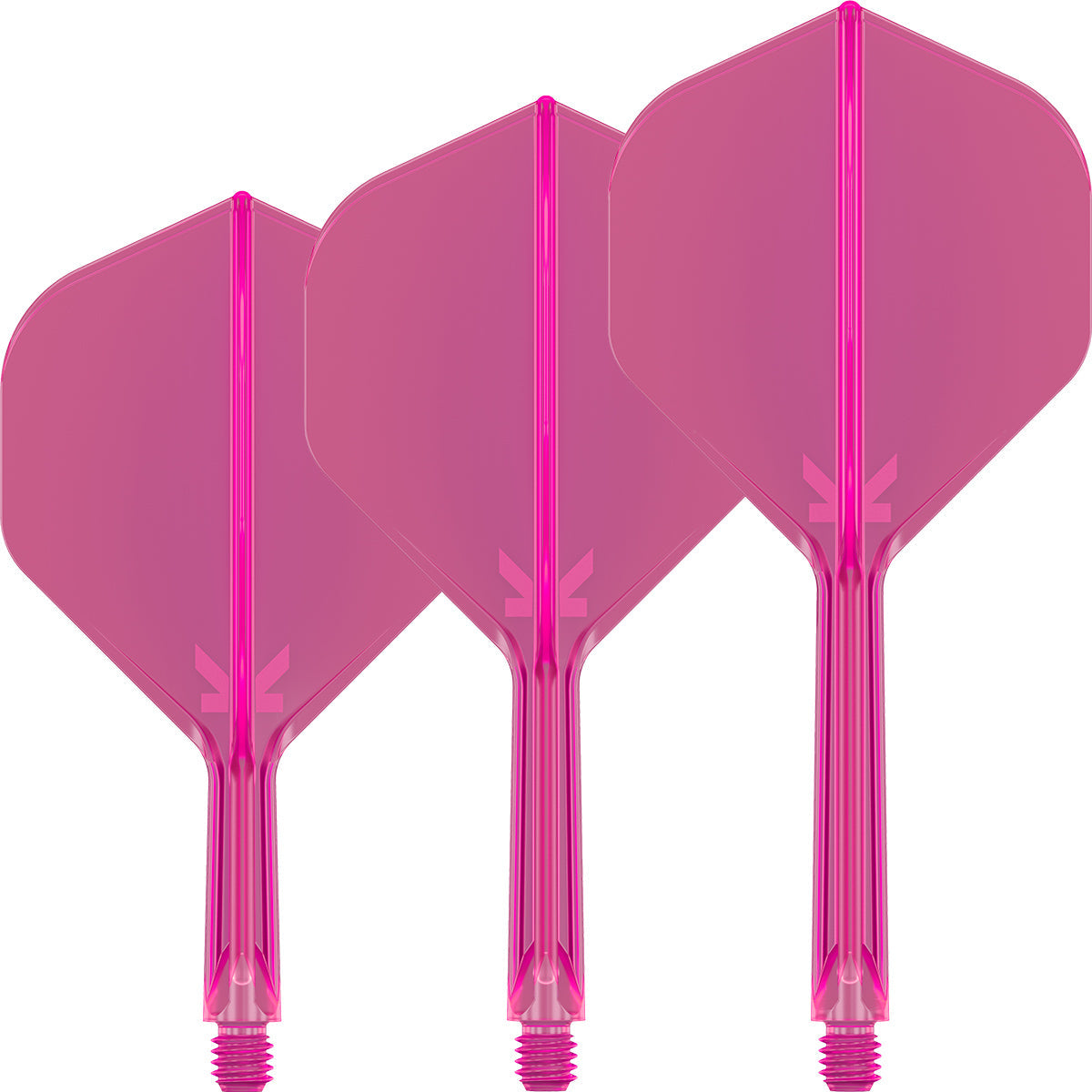 K-Flex Neon Pink No2 One Piece Dart Flights by Target