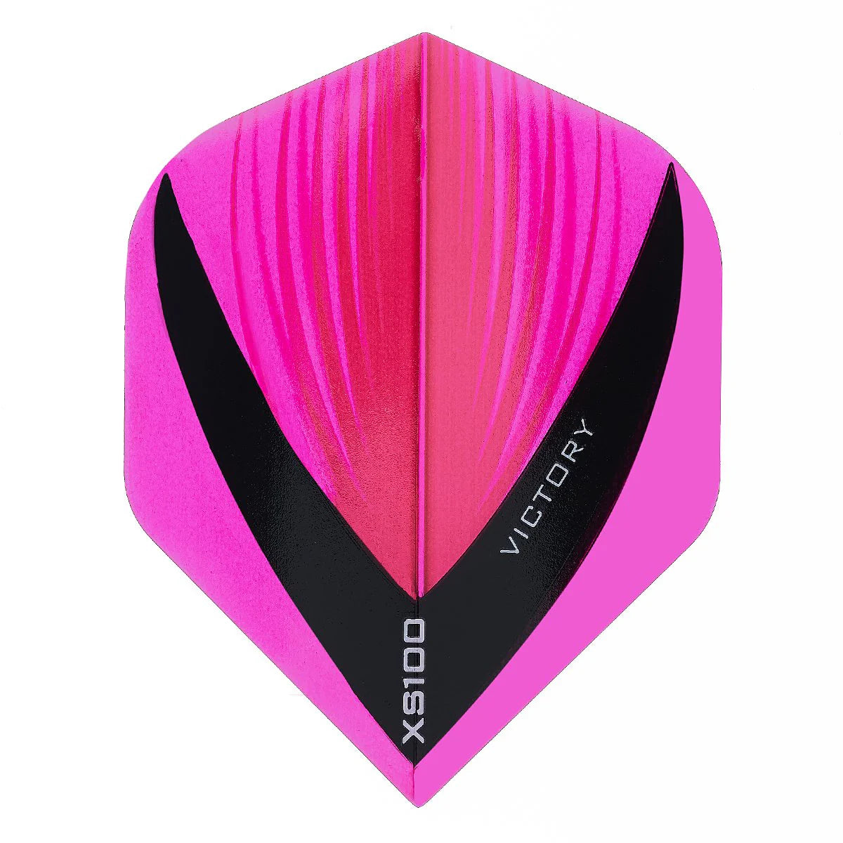 Victory Vista-R Darts Flights, Pink, No 2 Shape, 100 Micron