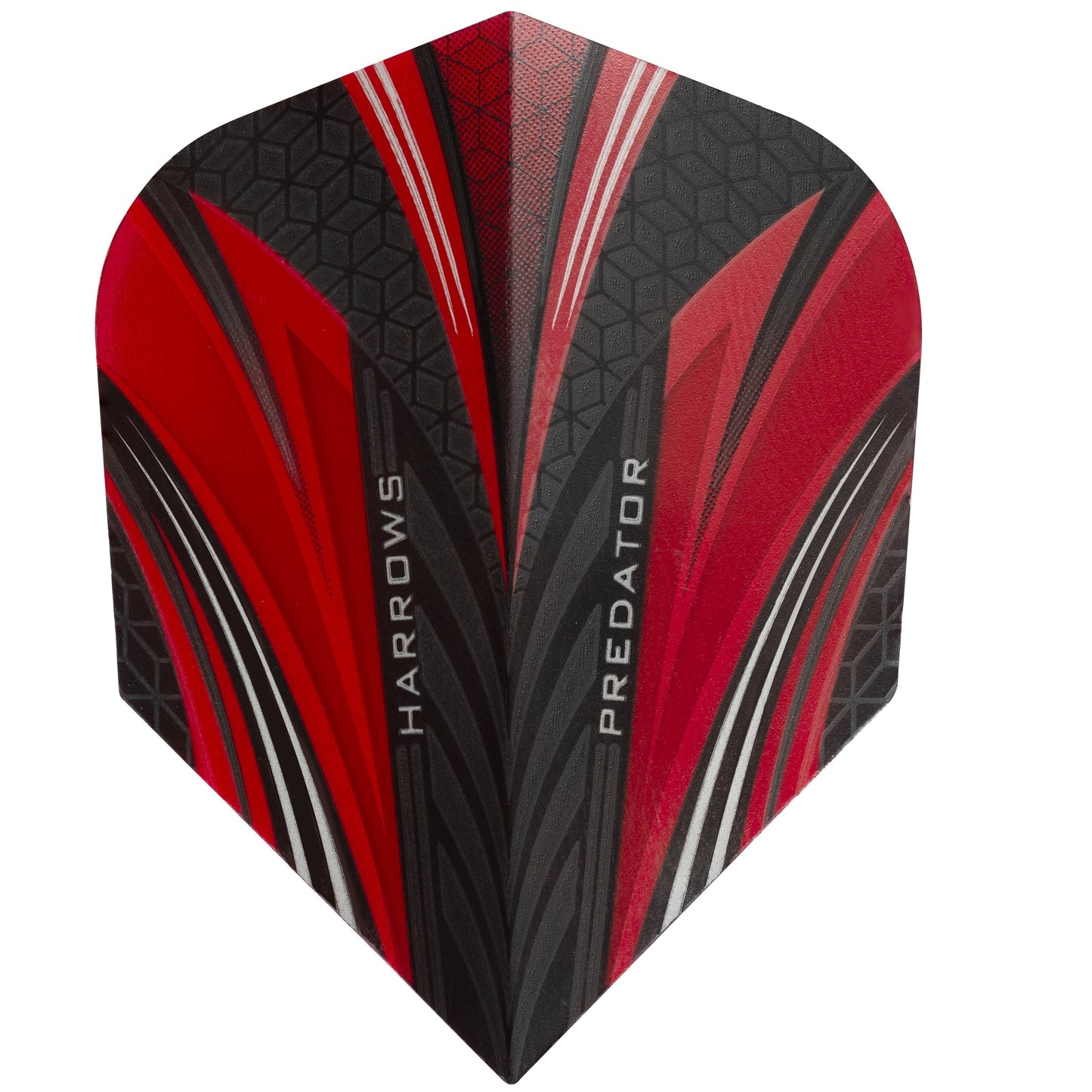 Harrows Predator Red Standard Dart Flights