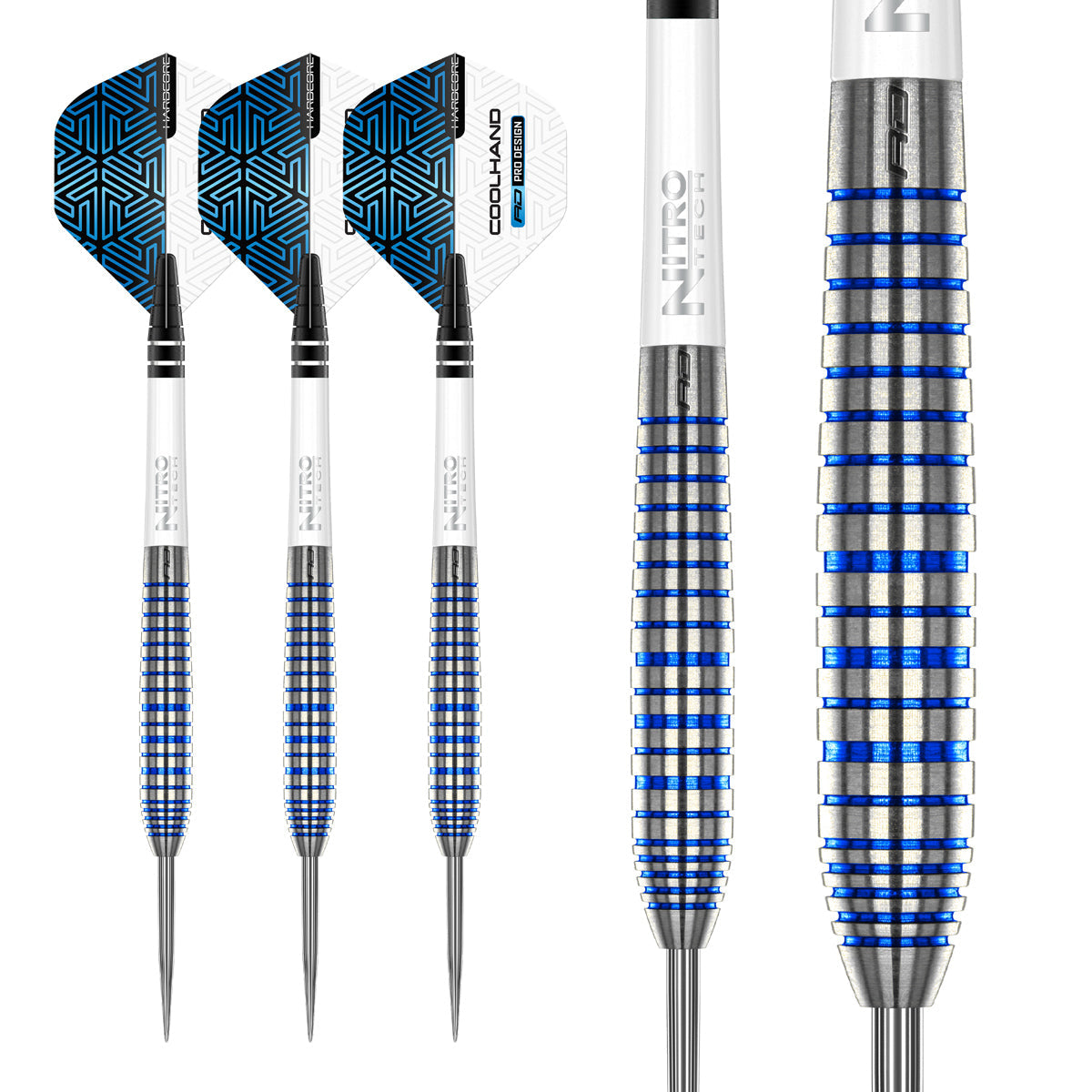Luke Humphries TX3 Cool Blue SE 90% Tungsten Steel Tip Darts by Red Dragon