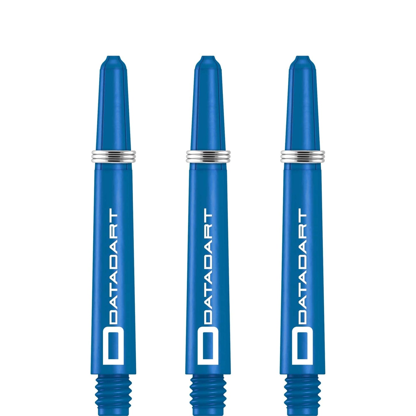 Datadart Signature Nylon Shafts - Stems with Springs - Blue