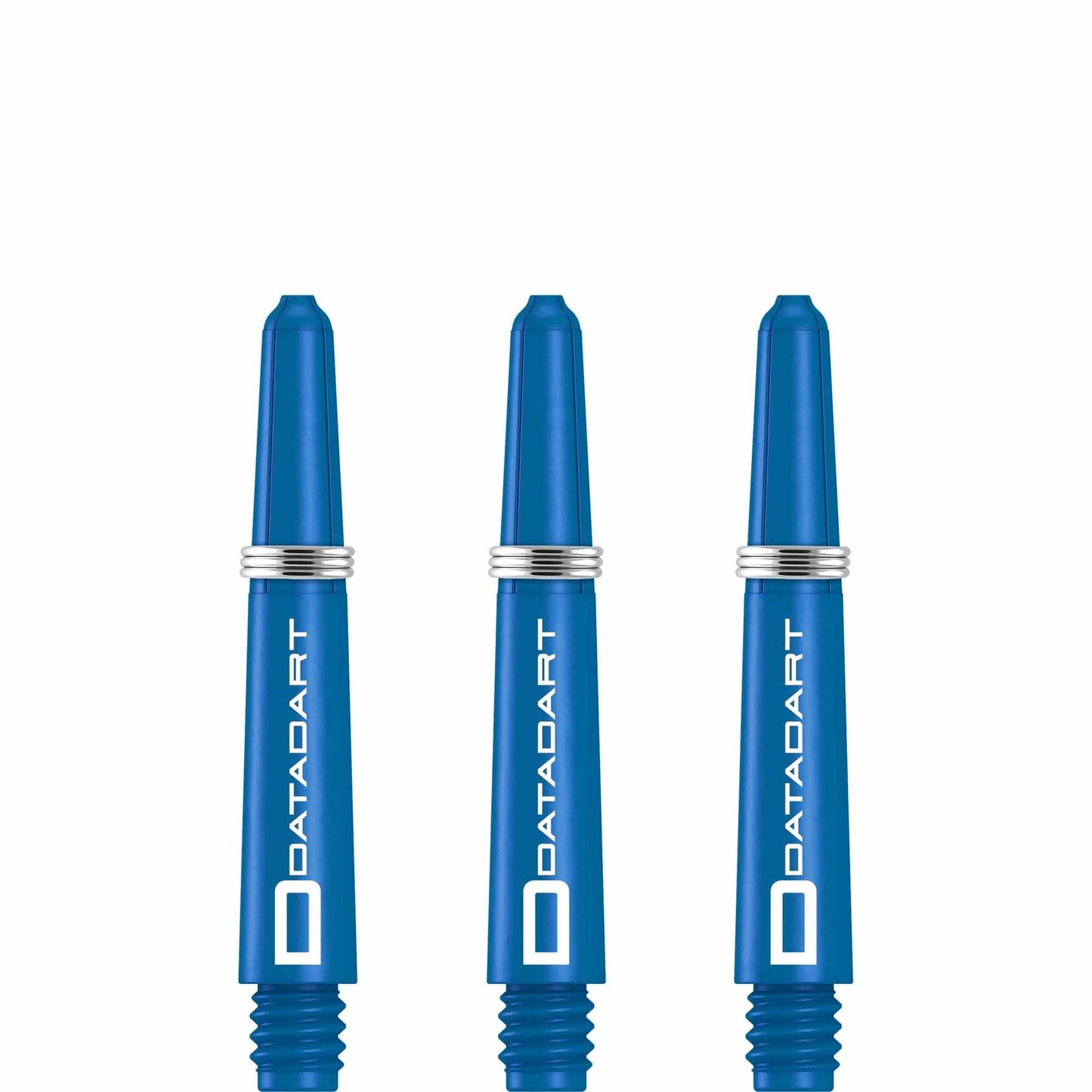 Datadart Signature Nylon Shafts - Stems with Springs - Blue