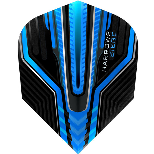 Siege Aqua Standard Dart Flights by Harrows