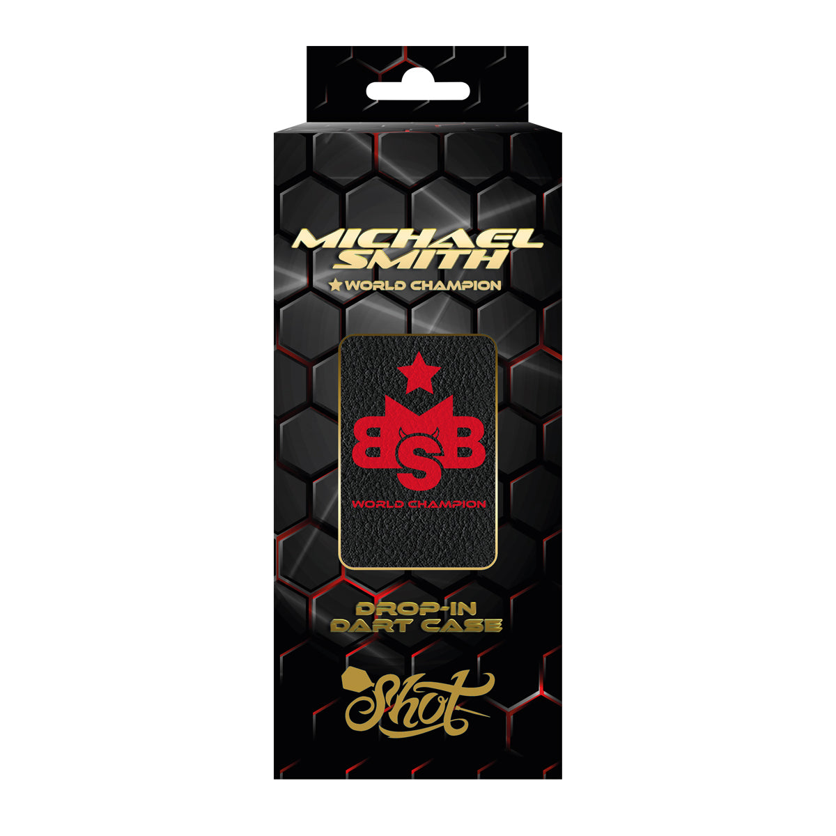 Michael Smith World Champion Drop In Darts Case by Shot