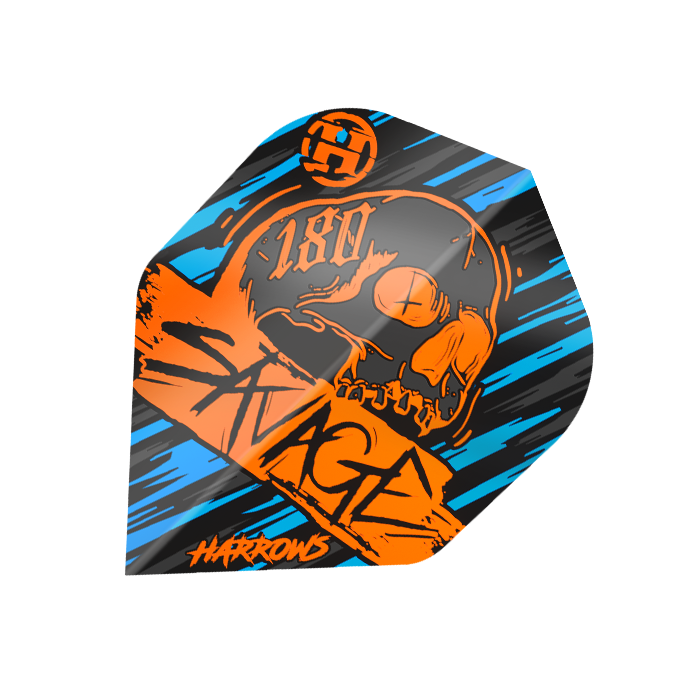 Savage No6 Dart Flights by Harrows