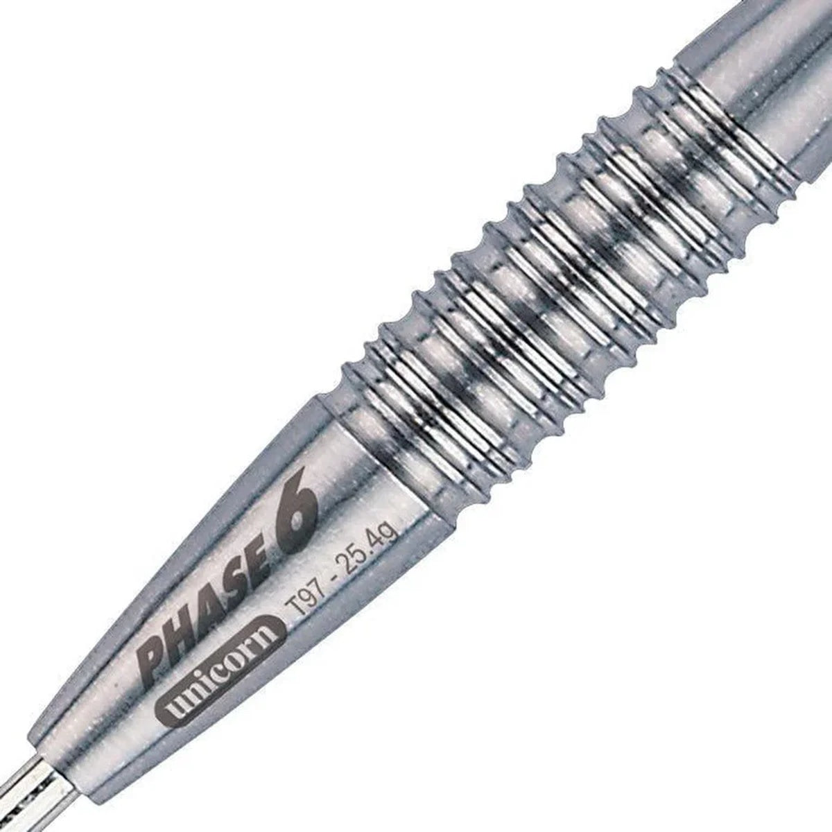Unicorn Purist Phase 6 Natural 97% Tungsten Steel Tip Darts