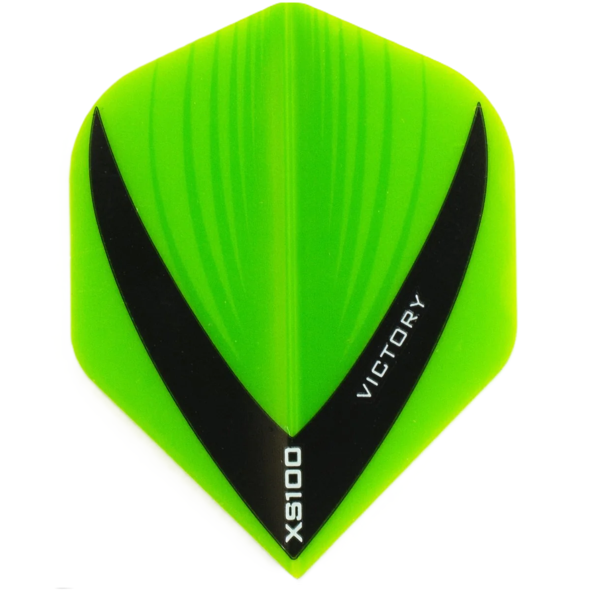 Victory Vista-R Darts Flights, Green, No 2 Shape, 100 Micron