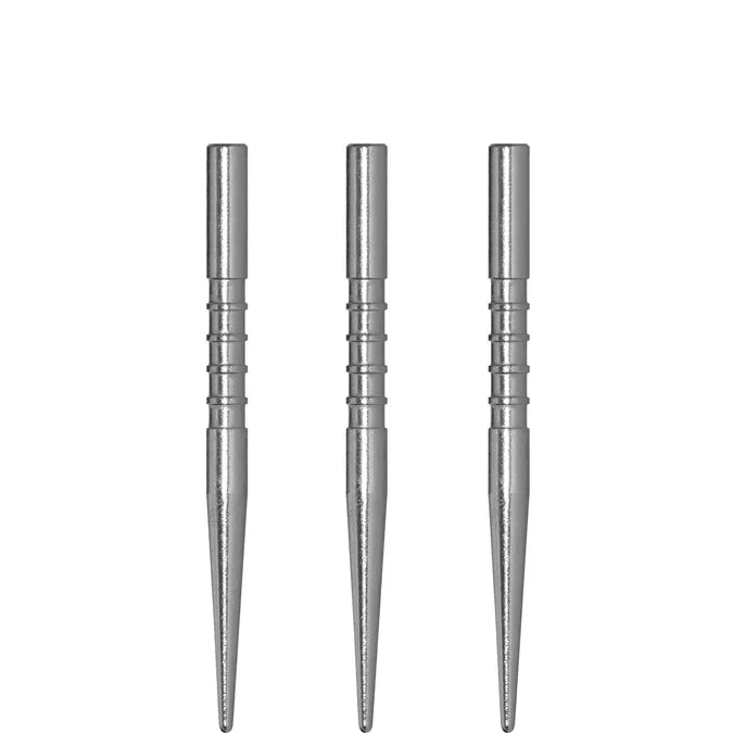 Datadart Shark Steel Dart Points, Precision Tip Silver, 32mm