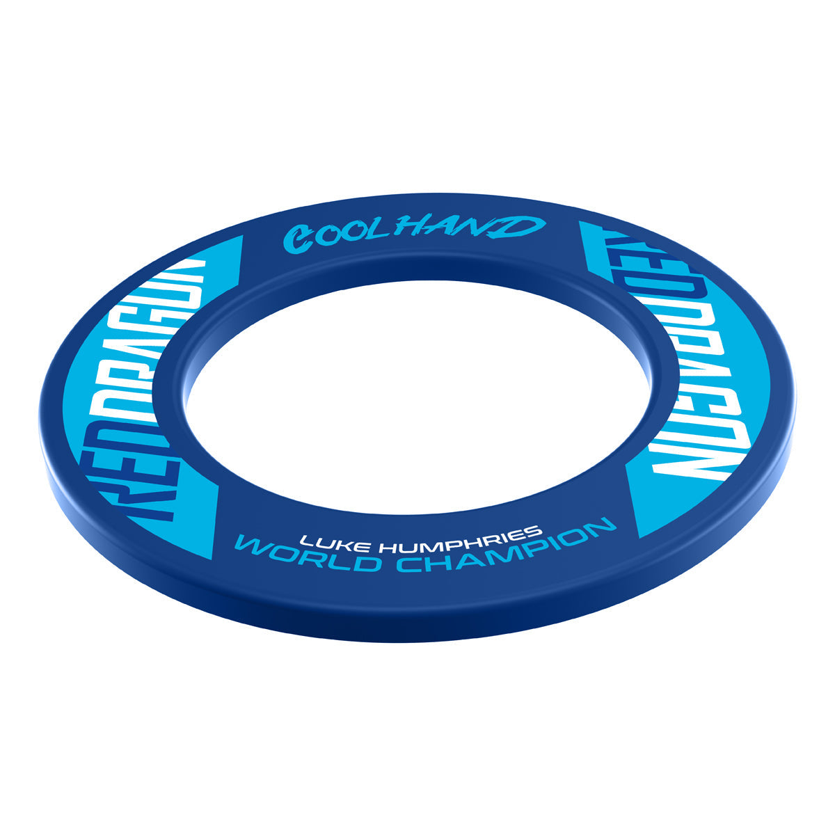 Luke Humphries World Champion Dartboard Surround by Red Dragon