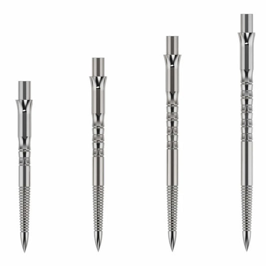 Caliburn Evo Bamboo Steel Silver Dart Points