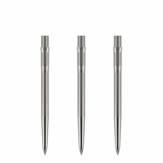 Caliburn Evo Smooth 32mm Steel Dart Points, Silver