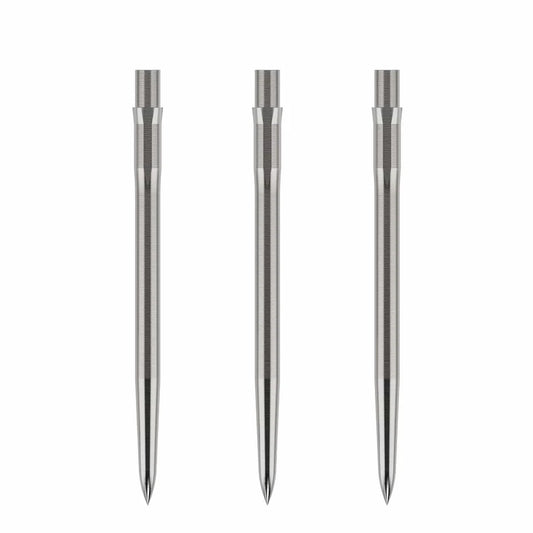 Caliburn Evo Smooth 36mm Steel Dart Points, Silver