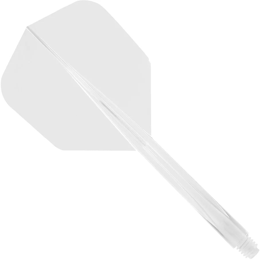 Condor AXE Dart Flights , Clear, Small, Medium Length