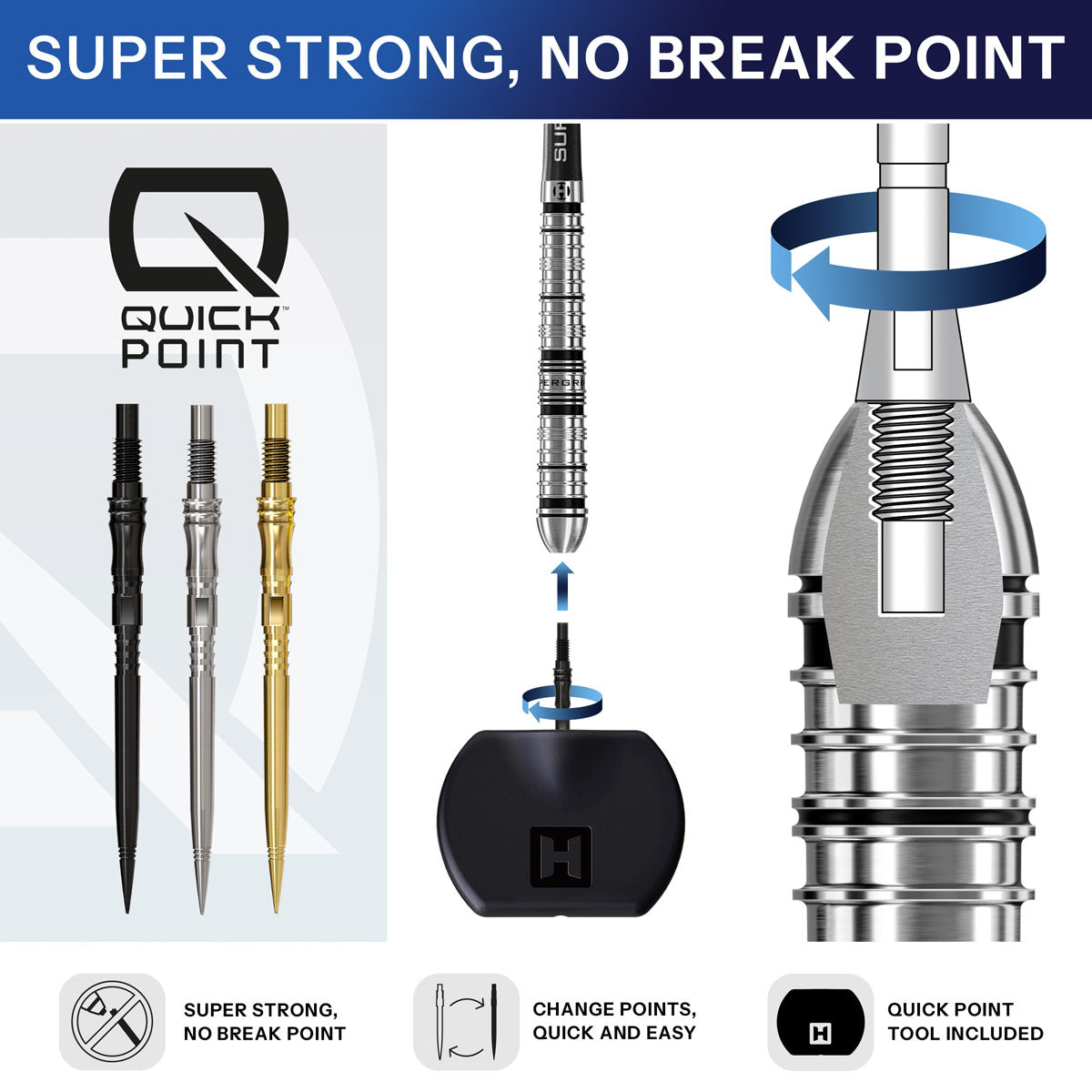 Harrows Apex Axis Quick Points