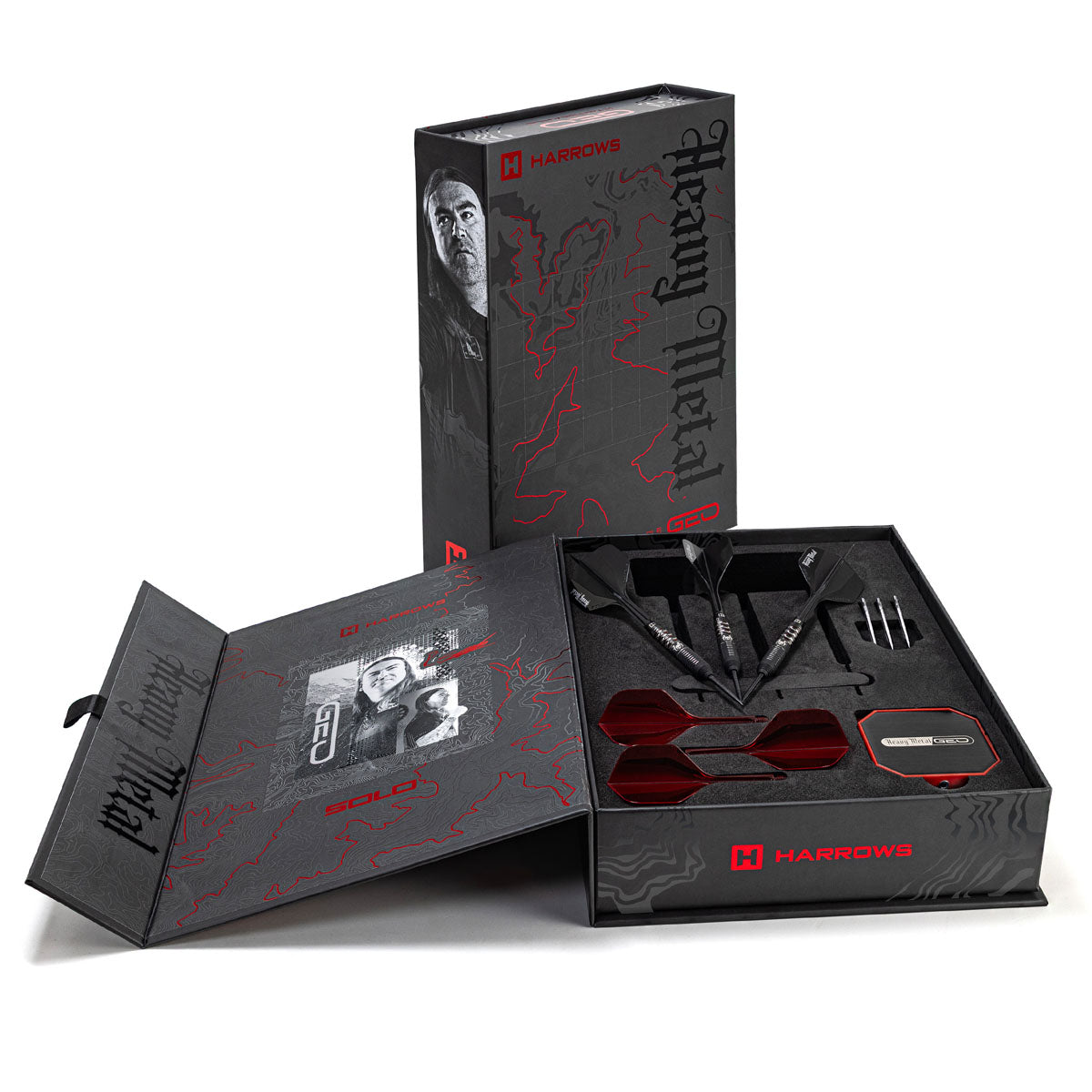 Harrows Ryan Searle Geo Quick Point 90% Tungsten Steel Tip Darts