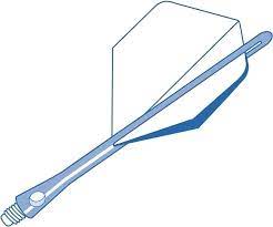 Unicorn Slikstik Aluminium Shafts, Natural, Side Loading, Medium Length