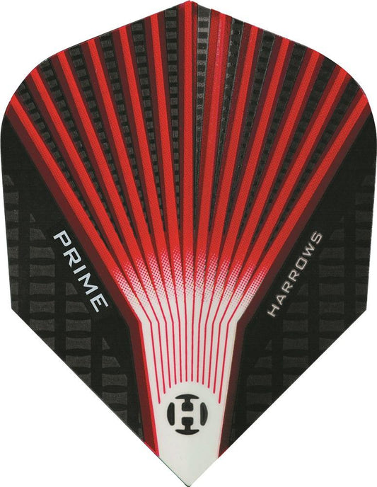 Harrows Prime Red Fan Tornado Dart Flights