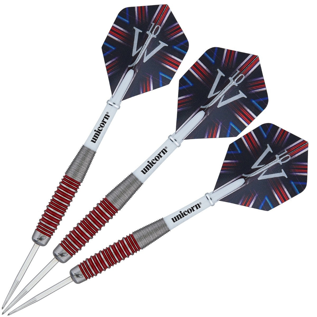 The Machine James Wade 90% Tungsten Steel Tip Darts by Unicorn