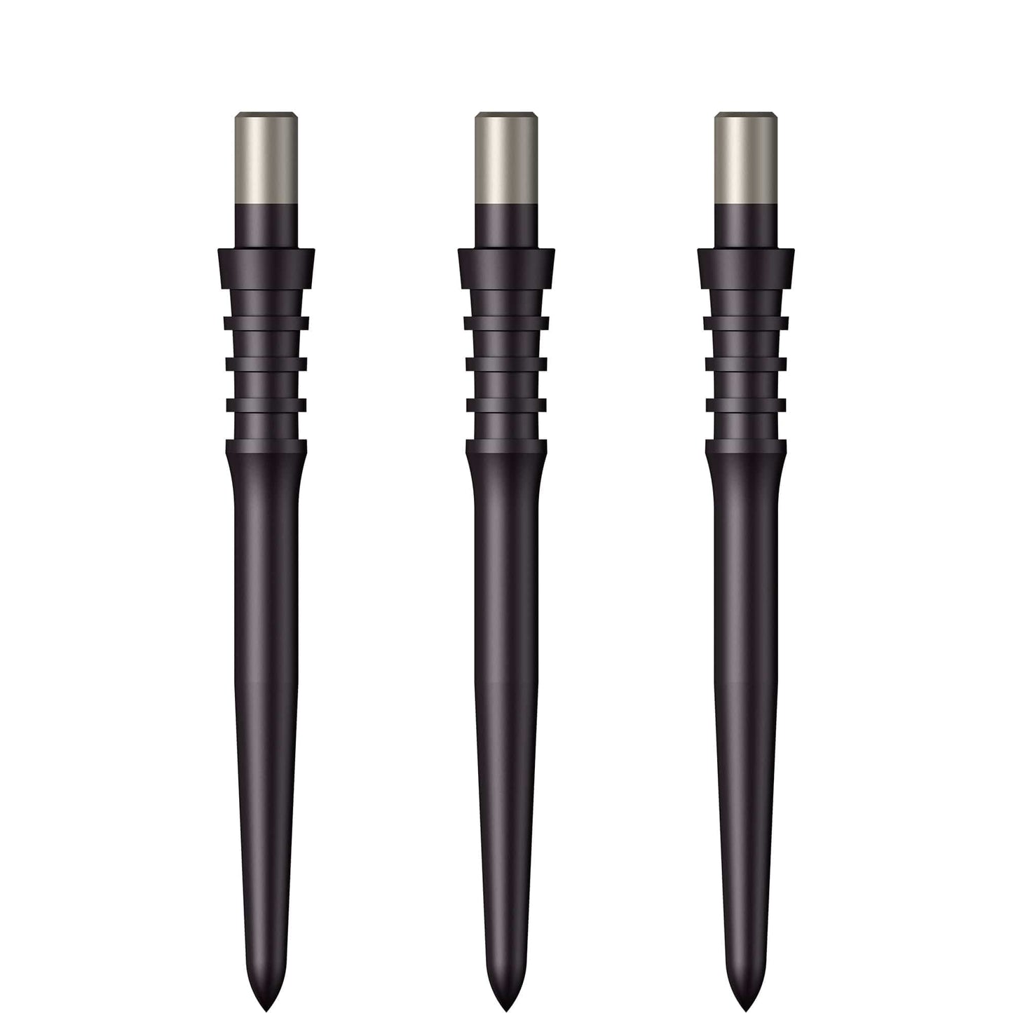 Mission Sniper Points - Steel Tip - Precision Spare Points - Titan Pro - Black