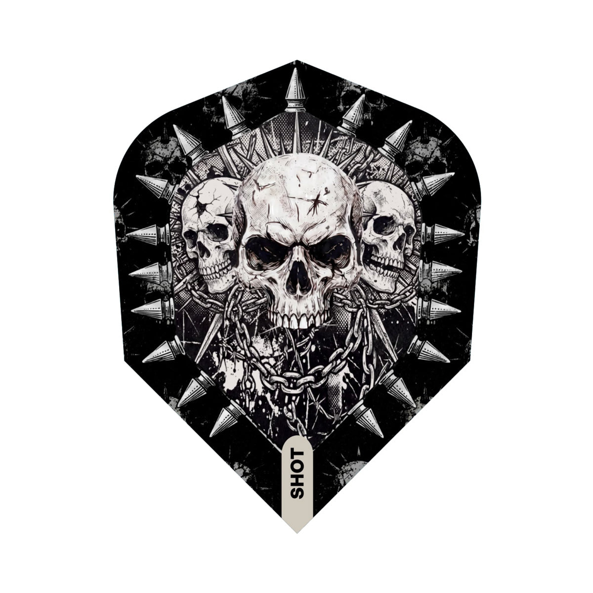 Shot Gnarly Gnasha Turbo Point 95% Tungsten Steel Tip Darts
