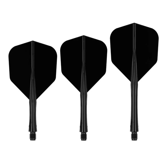 Caliburn SUP Lite Moulded Dart Flights, Standard No6, Black