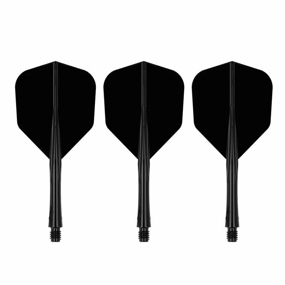 Caliburn SUP Lite Moulded Dart Flights, Standard No6, Black